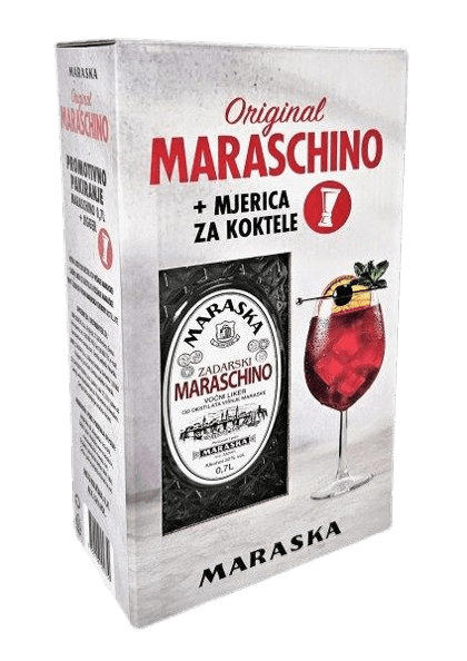 Maraska Maraschino 32% 0,7L ZD + Jigger – Gift box