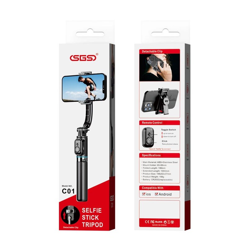 Selfie Stick Tripod C01 SGS