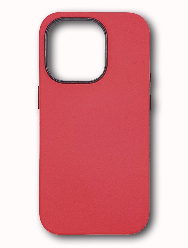 Sober 14 Pro Silikon iPhone Rose Red