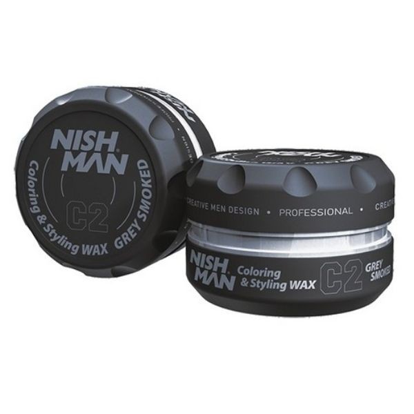 NISHMAN, Vosak za kosu u boji Tamno siva