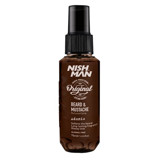 NISHMAN, Parfem za bradu i brkove Nis Man - 75 ml