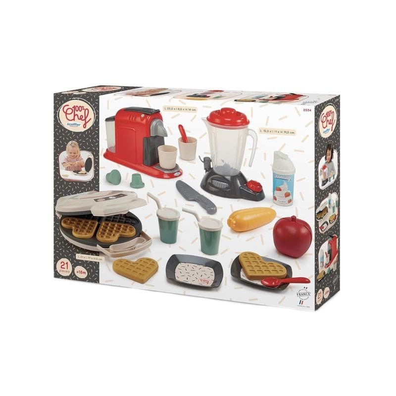Ecoiffier Igračka kućni aparati set SM002534, Šarena