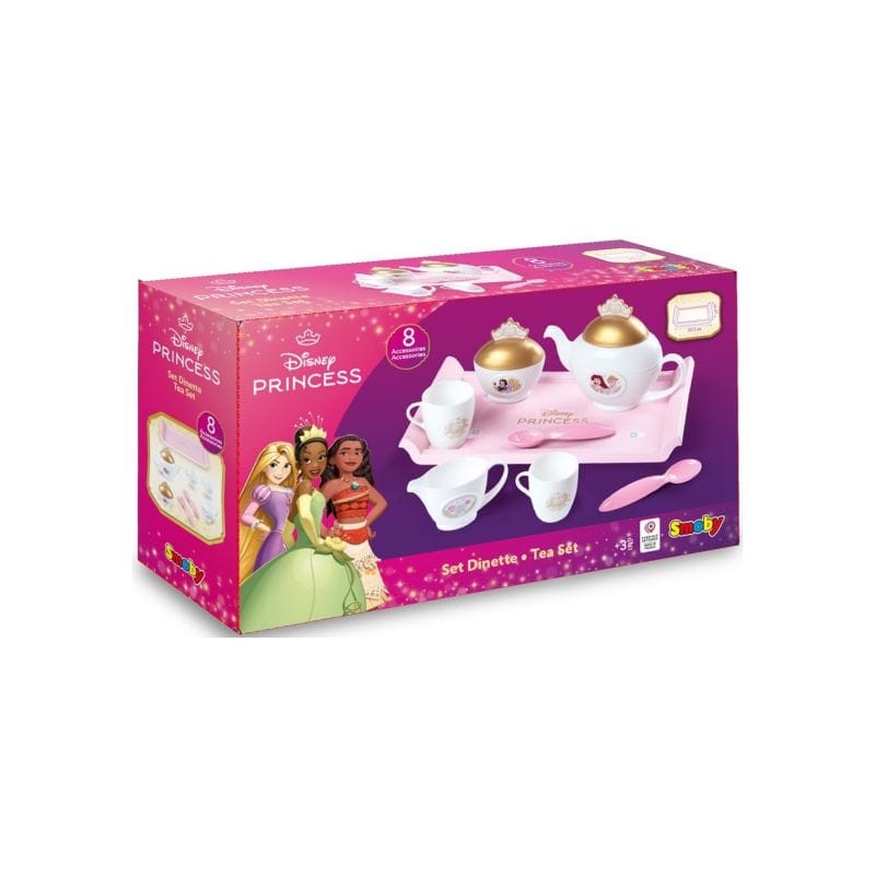 Smoby Set za čaj SM312511, Disney princeze, Bijeli