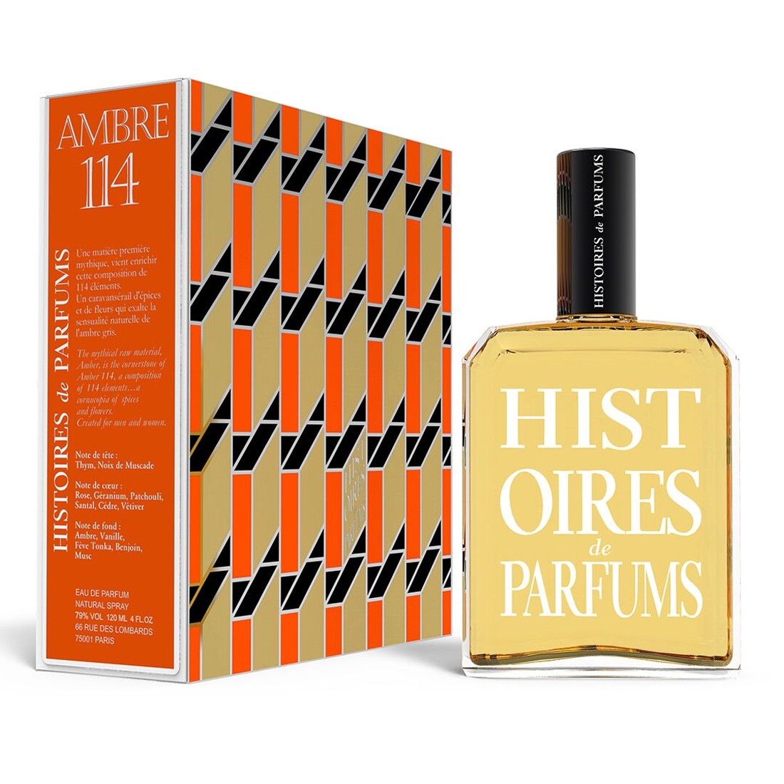 HISTOIRES DE PARFUMS Ambre 114 120ml EDP Unisex