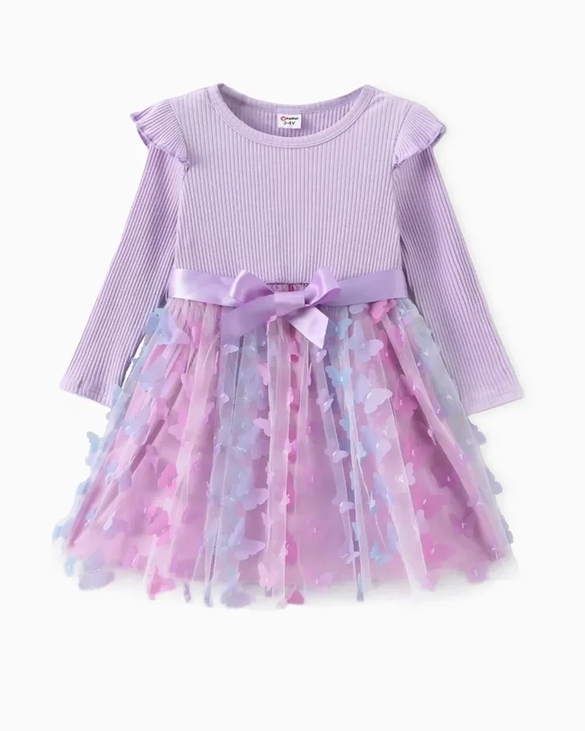 PatPat Hajina za djevojčice, Ljubičasta