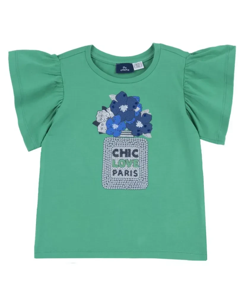 Chicco Majica za djevojčice, Zelena