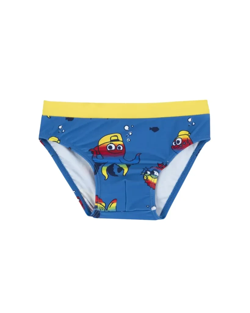 Chicco Kupaći kostim za dječake, Plavo-žute