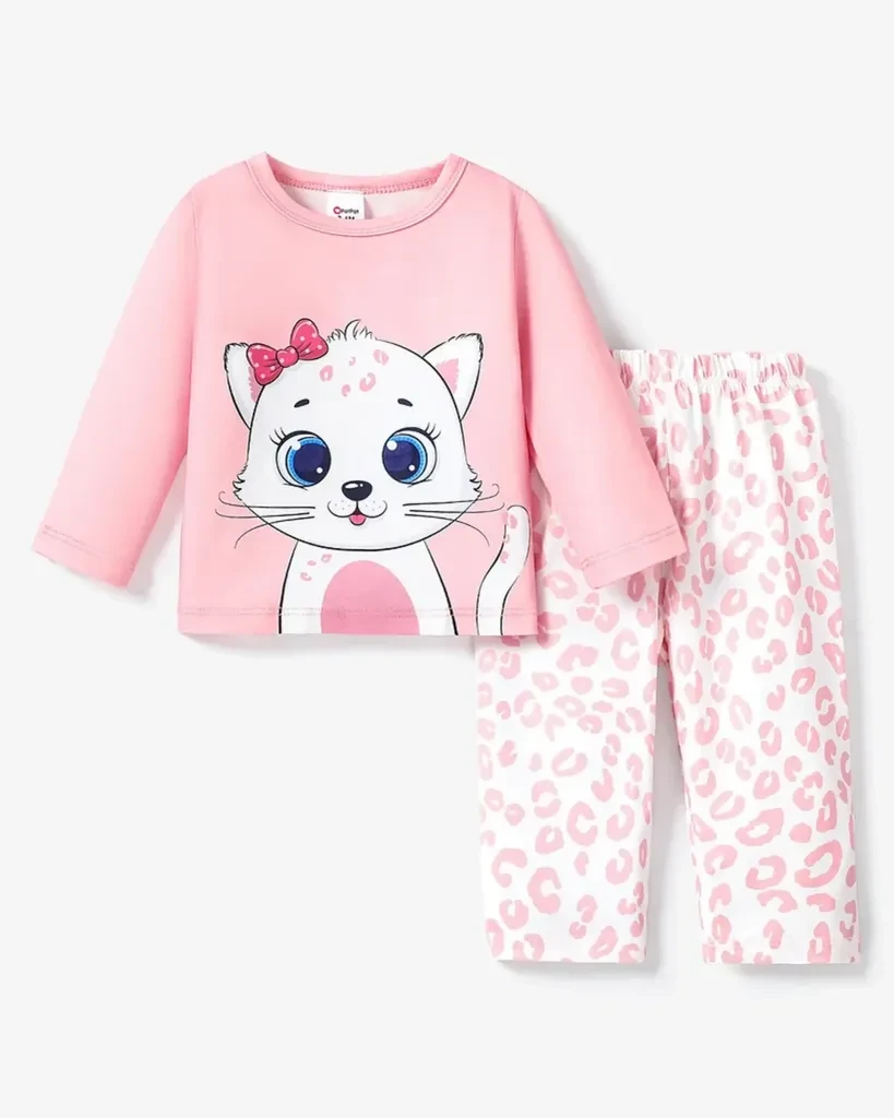 PatPat Komplet za djevojčice, Više boja