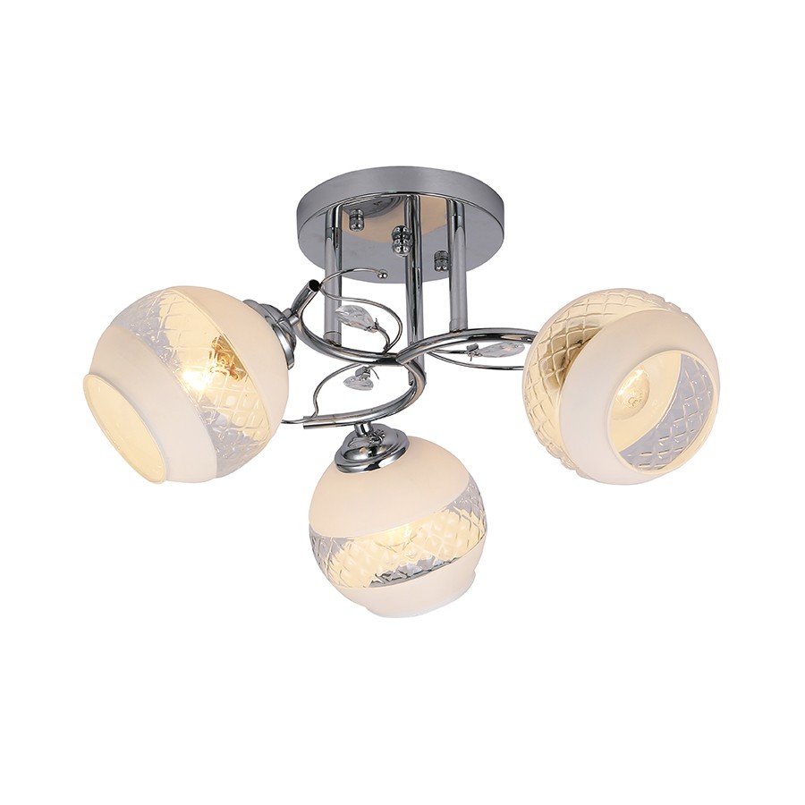 E-LIGHT Luster Parent EL-06394-3, Hrom