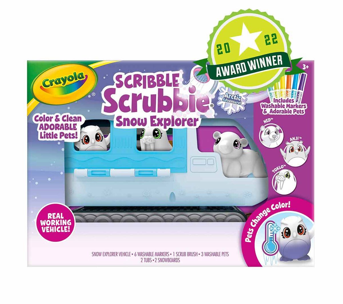 Crayola Scribble Scrubbie Pets Arctic Snow Explorer