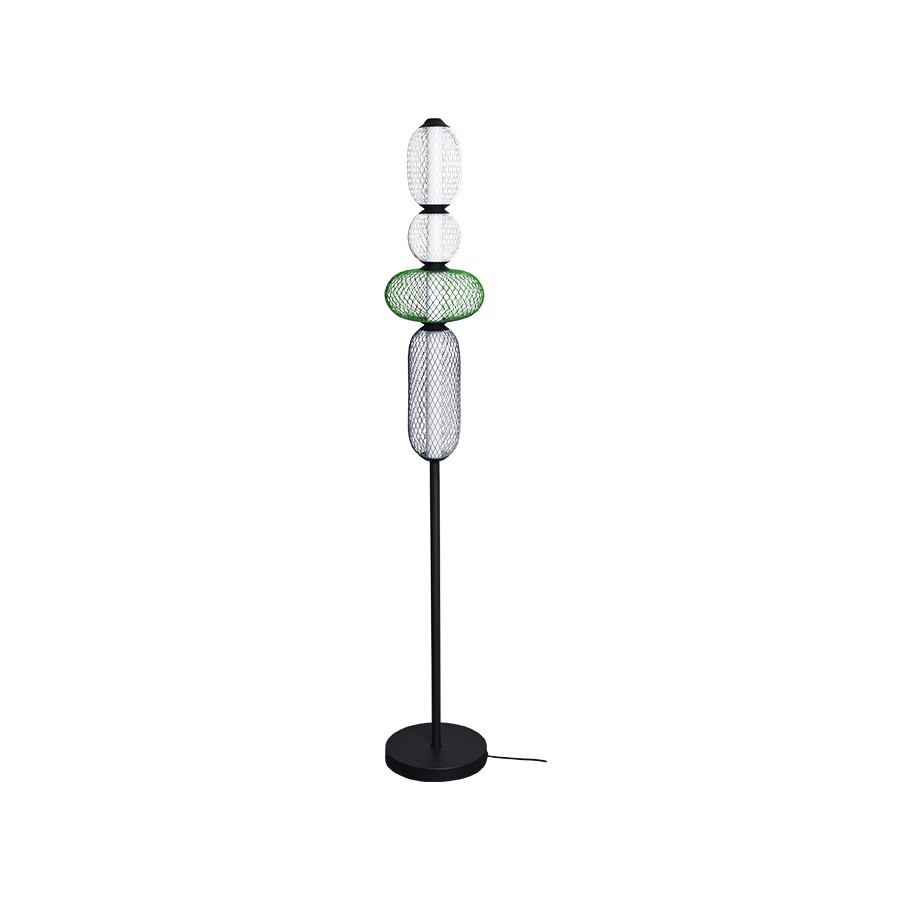 MASS-LIGHT LED Podna lampa Leonida ML-24036-1F, Crna
