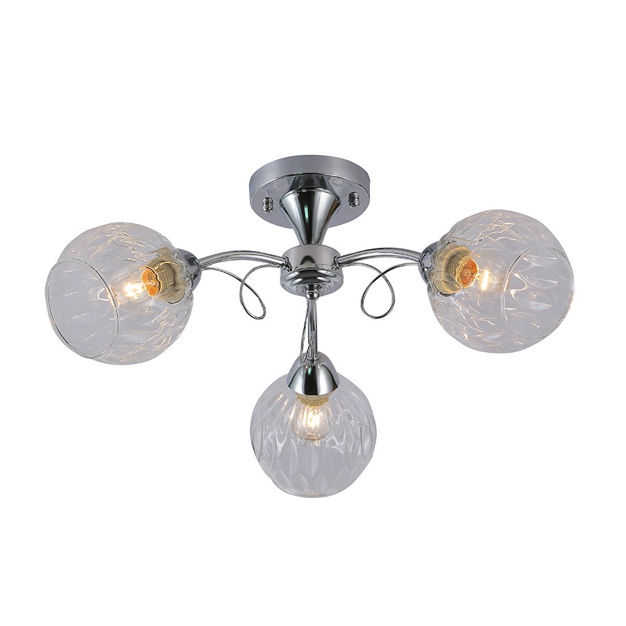 E-LIGHT Luster Orpen EL-06478-3, Hrom