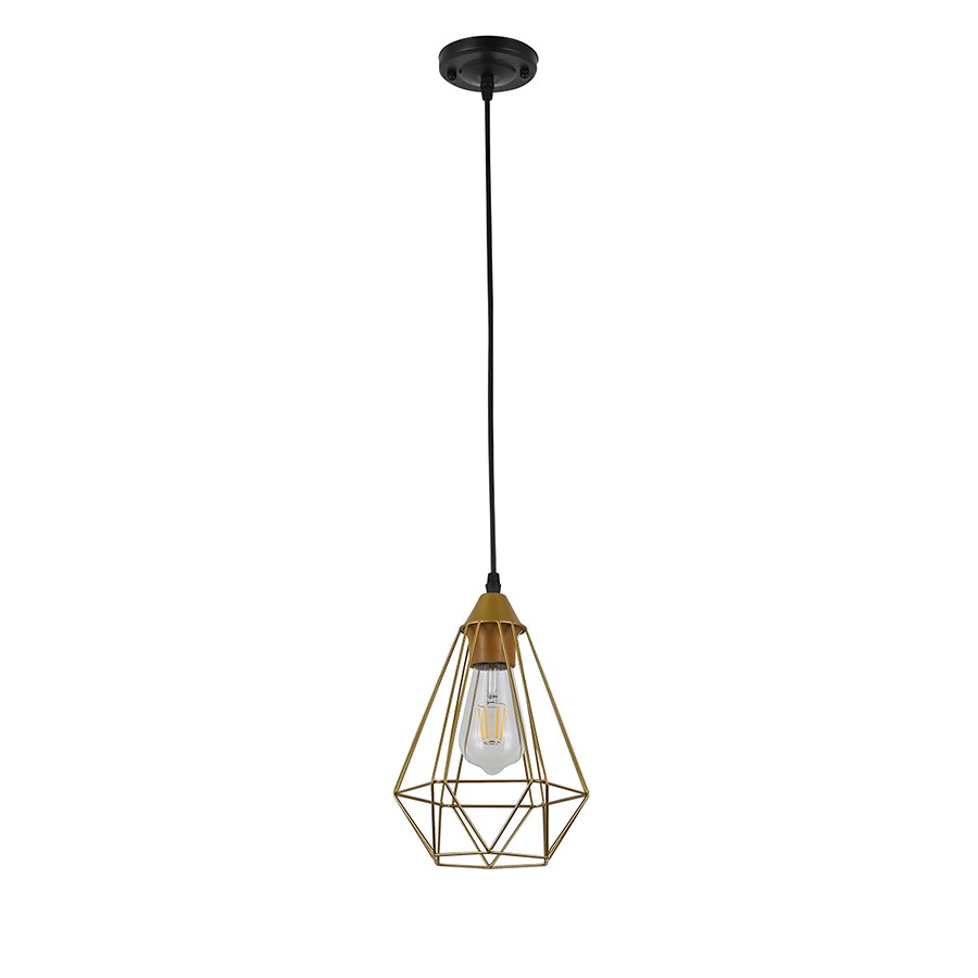 E-LIGHT Visilica Fedra EL-74550-1P, Zlatne boje