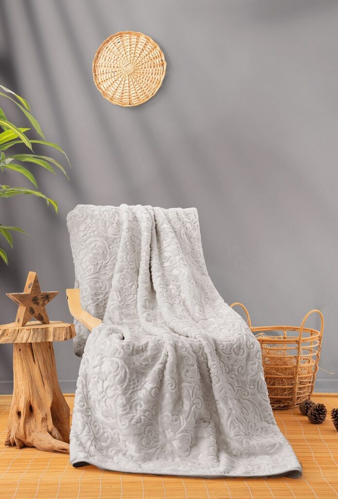 L'essentiel Maison Rug Emboss, 220x240cm, siva