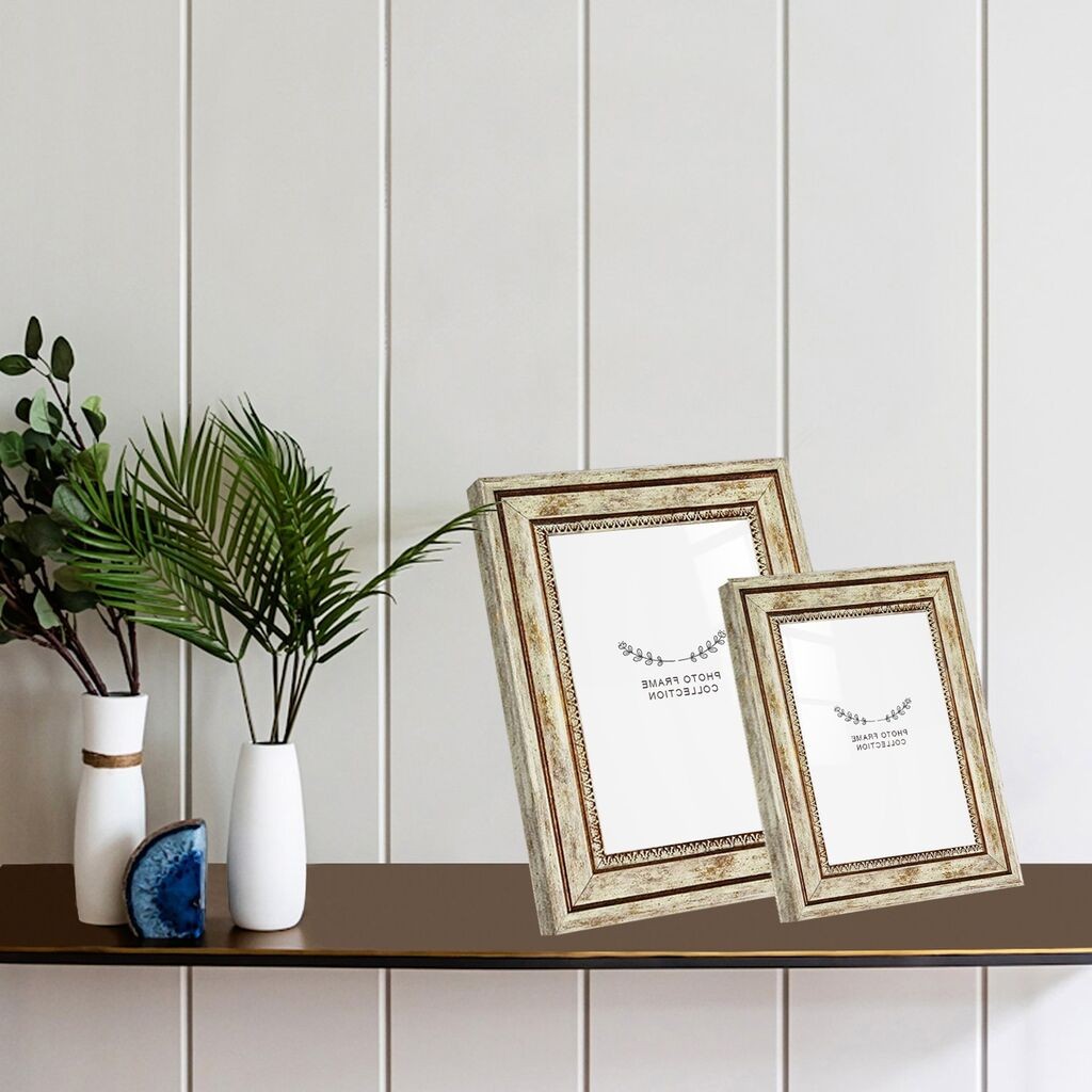 Aberto Design Set okvira za slike 2BAFC1033_1015-1318, 10x15cm, 13x18cm, 2 komada, Smeđa