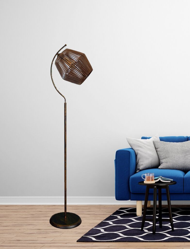 Opviq podna lampa Gonio Antiquation, 165 cm, bronzana