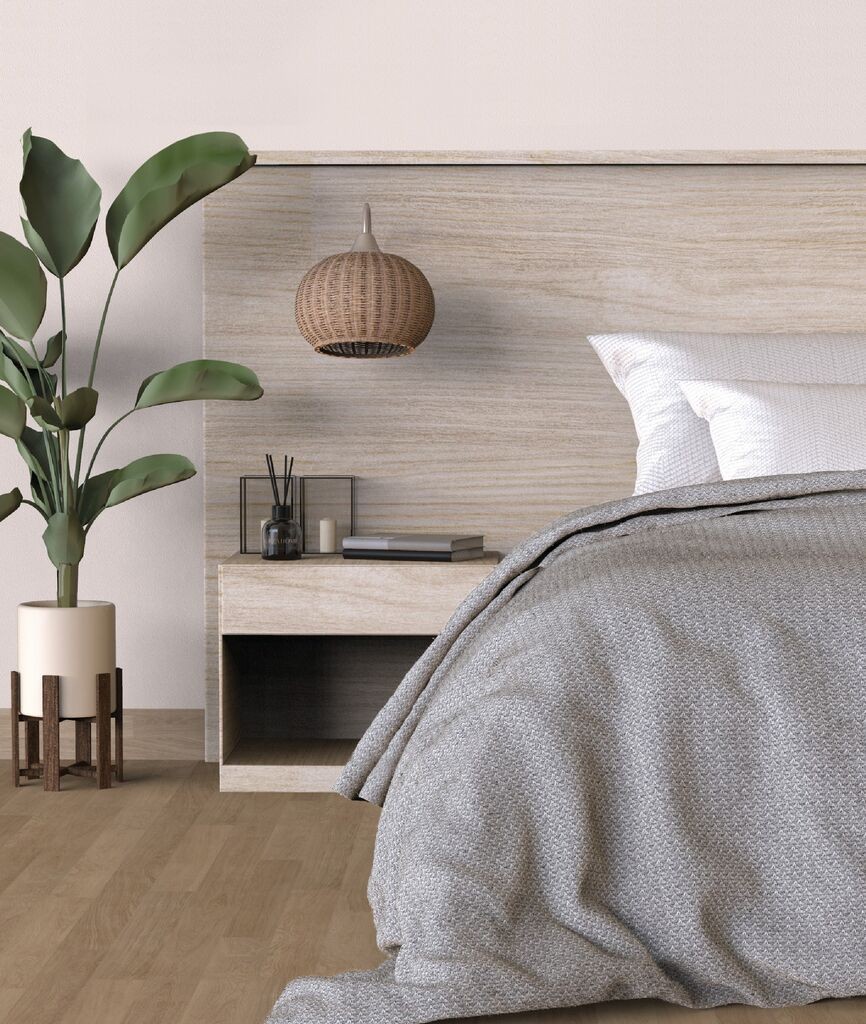 L'essentiel Maison Blanket Tender, 180x220cm, siva