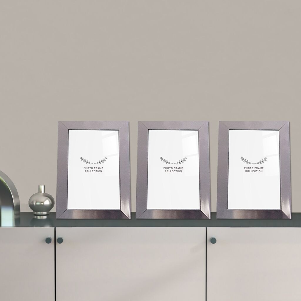 Aberto Design Set okvira za slike 3IGFC1027_1521, 15x21cm, 3 komada, srebrni