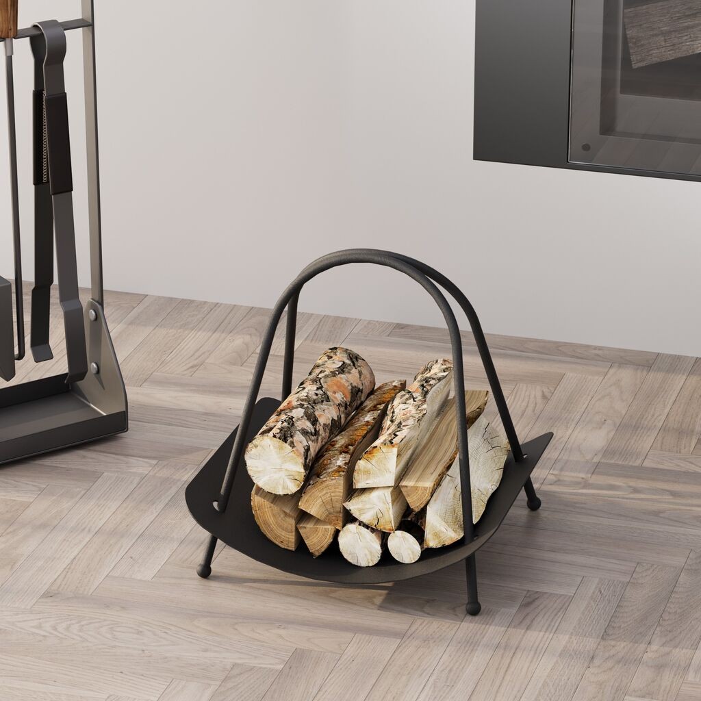 Aberto Design Dekorativni stalak 42x50x39cm, Crni