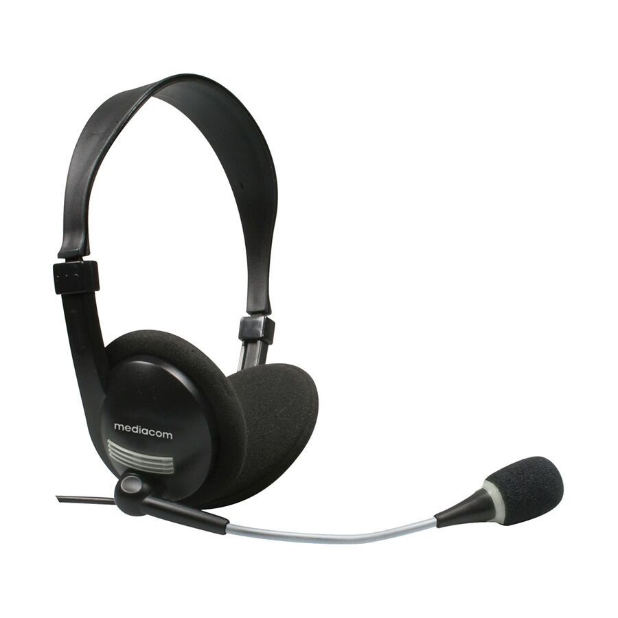 Mediacom Slušalice sa mikrofonom AP855, Crne