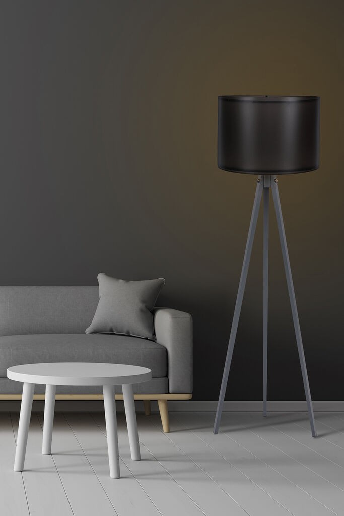 Opviq podna lampa 112, 145 cm, E27, crna