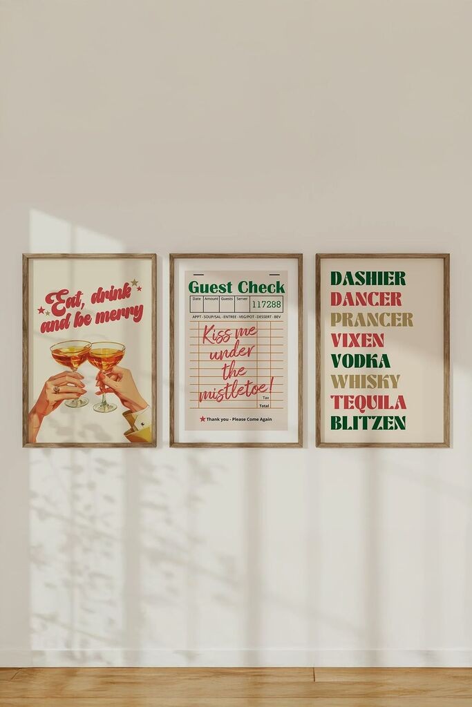 Wallity slika Ersy3Ham13, 3 dijela, 33 x 48 cm