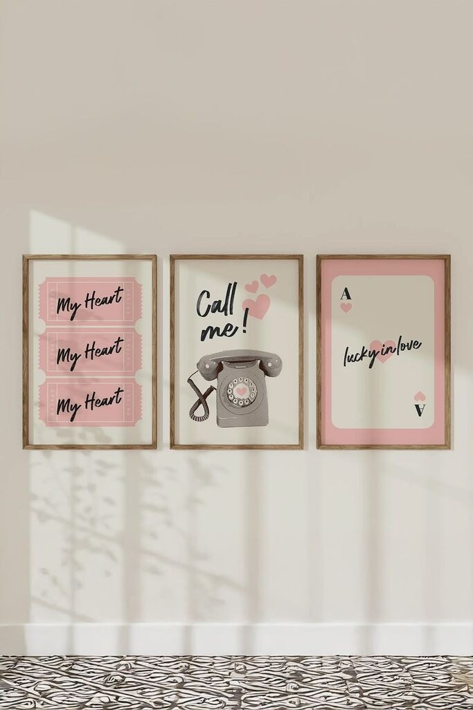 Wallity slika Ersy3Ham14, 3 dijela, 33 x 48 cm