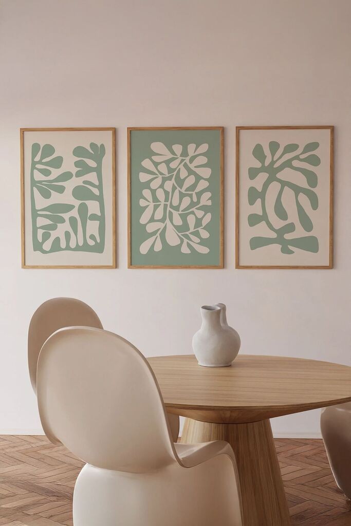 Wallity slika Ersy3Ham18, 3 dijela, 33 x 48 cm