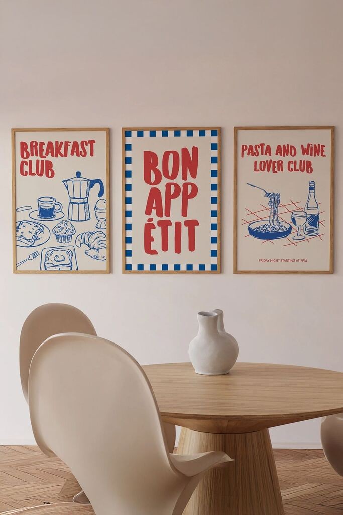 Wallity slika Ersy3Ham3, 3 dijela, 33 x 48 cm