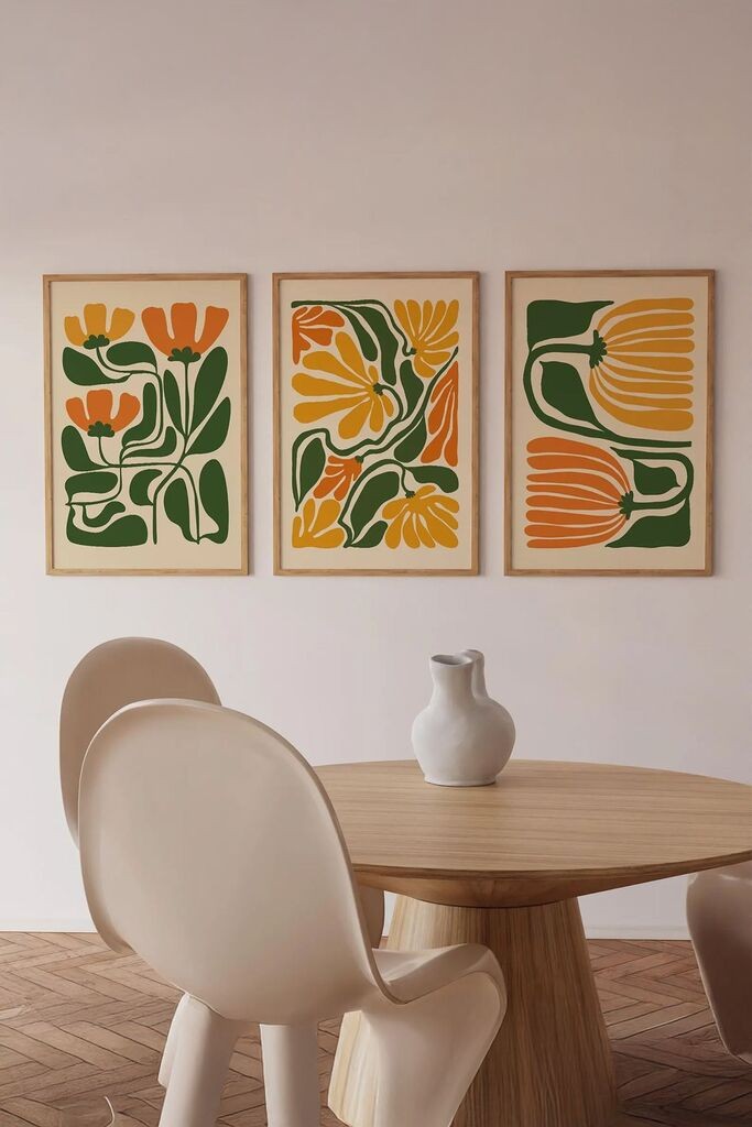 Wallity slika Ersy3Ham6, 3 dijela, 33 x 48 cm