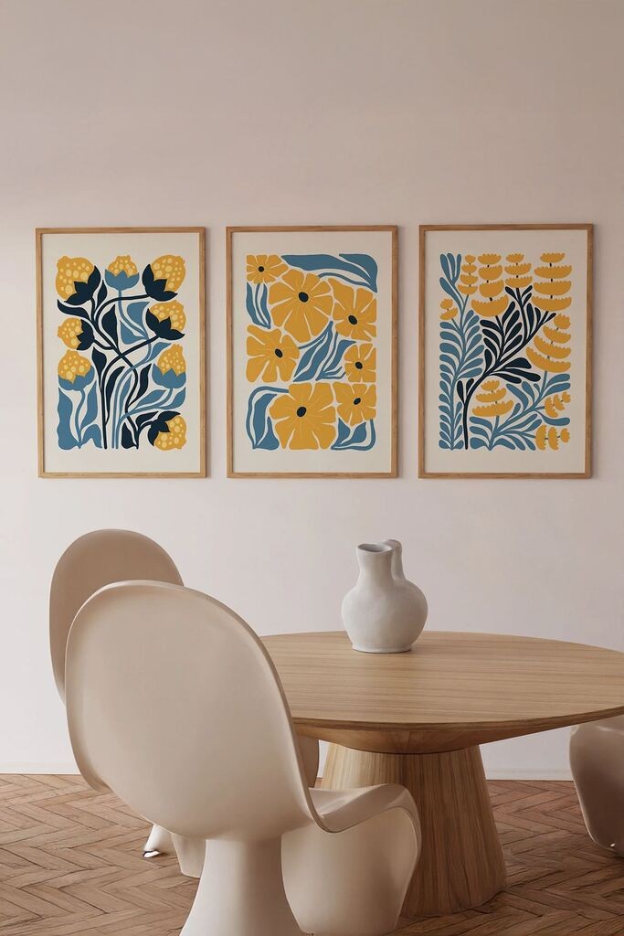 Slika Wallity, autor Ersy3Ham7, 3 dijela, 33 x 48 cm