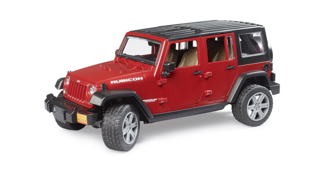 Bruder Jeep Wrangler 2525, Crveni