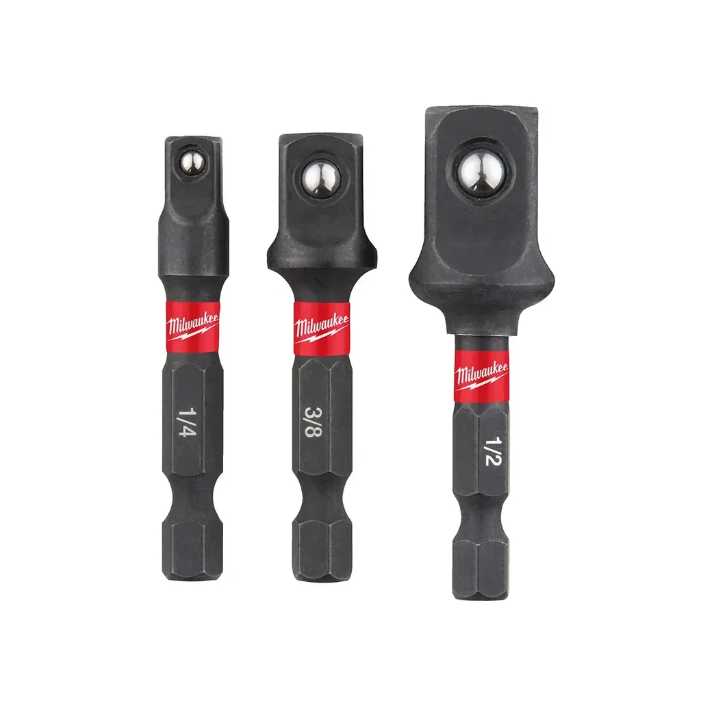 Milwaukee Set adaptera za nasadne ključeve 1/4" 3/8" 1/2" 4932479228
