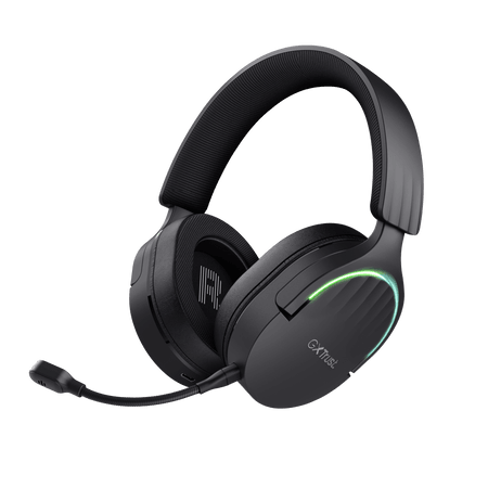 Trust Bežične gaming slušalice GXT 491 Fayzo, USB-A, 3.5 mm, Over-ear, Crne