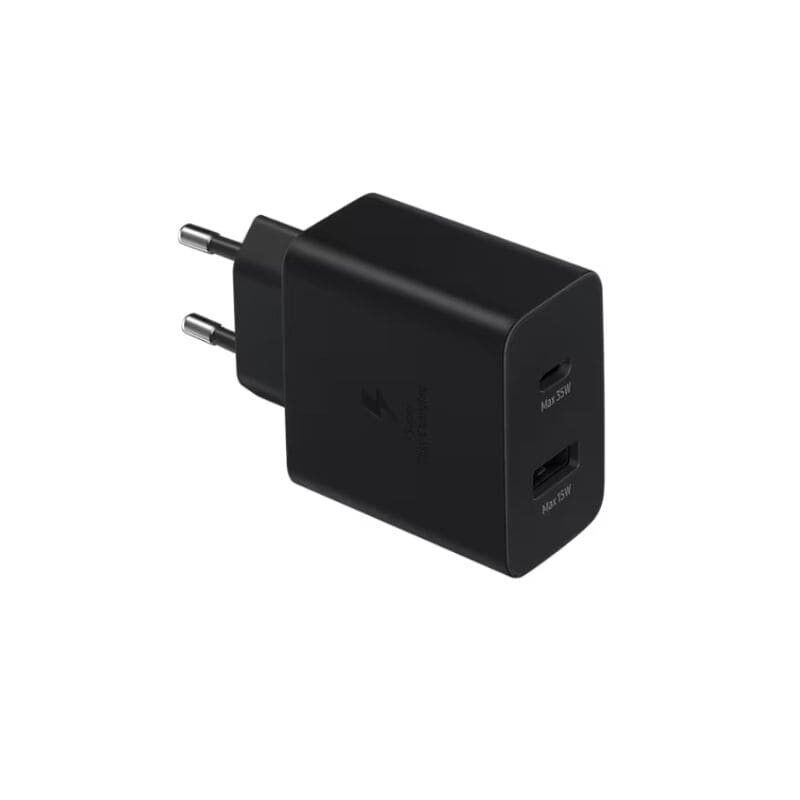 Samsung Kućni punjač TA220, 35W, Brzo punjenje, USB-C, USB-A, Crni