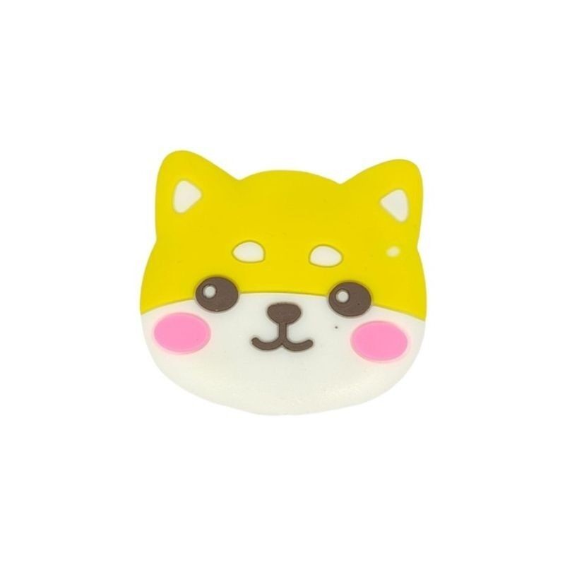 Držač za mobitel Pop Socket, Žuto-bijeli