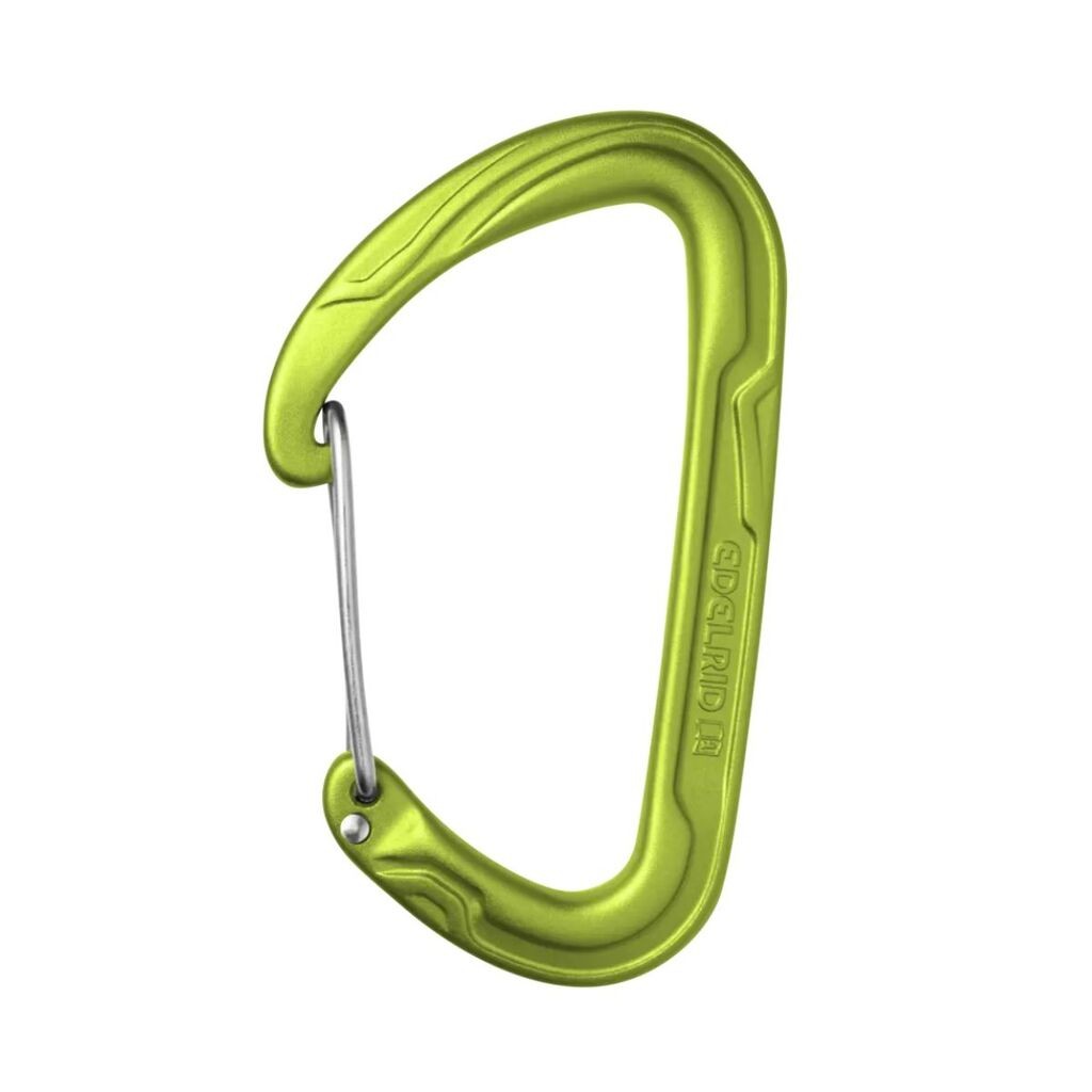 Edelrid Karabiner Pure Wire, Zeleni
