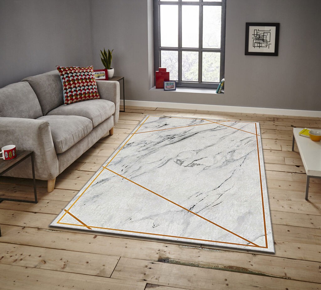 Conceptum Hypnose Tepih Asr Crpt-89, Pravougaoni, 160 x 230 cm, Sivi