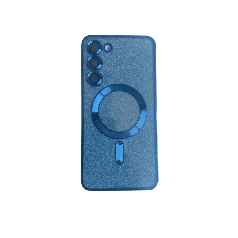 Maska za mobilni telefon Samsung S23, Glitter, MagSafe, Plava