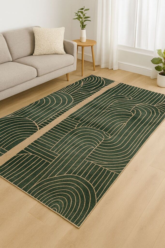 Conceptum Hypnose tepih BSR-11, pravougaoni, 180 x 280 cm, maslinasto