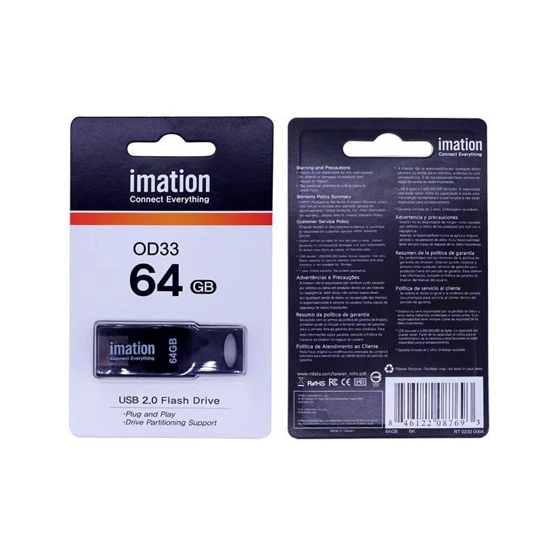 Imation USB fleš 64GB, 2.0,
