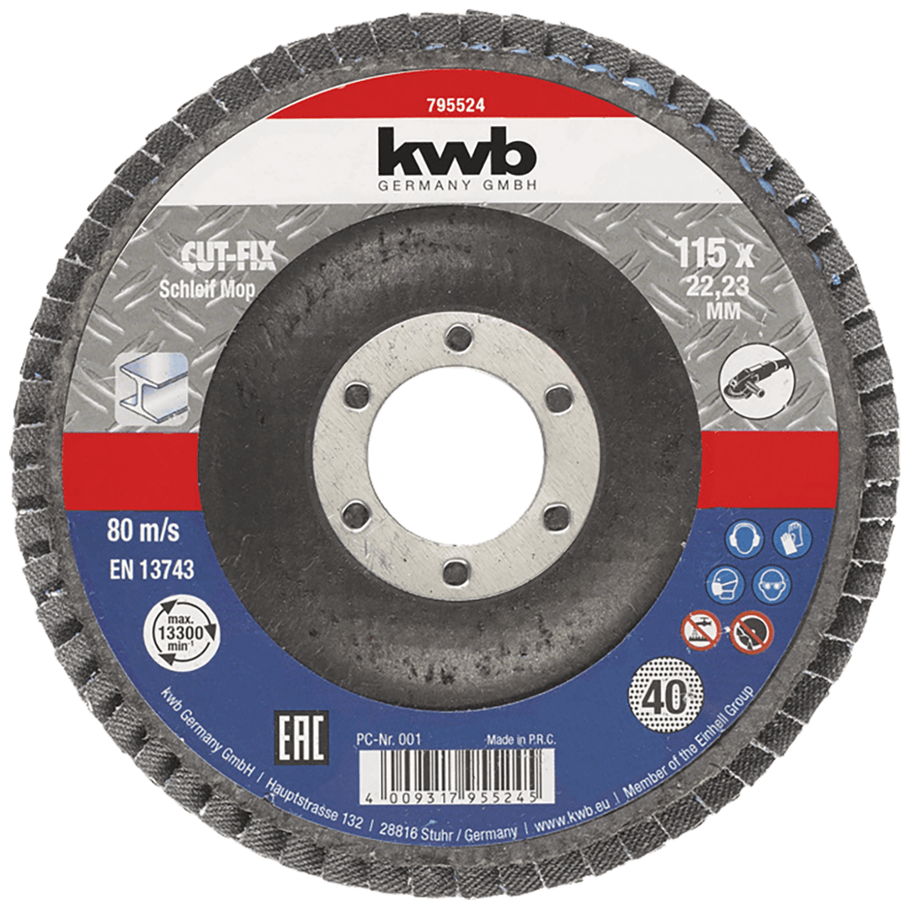 kwb Brusna ploča, 115 mm, g60, 795526