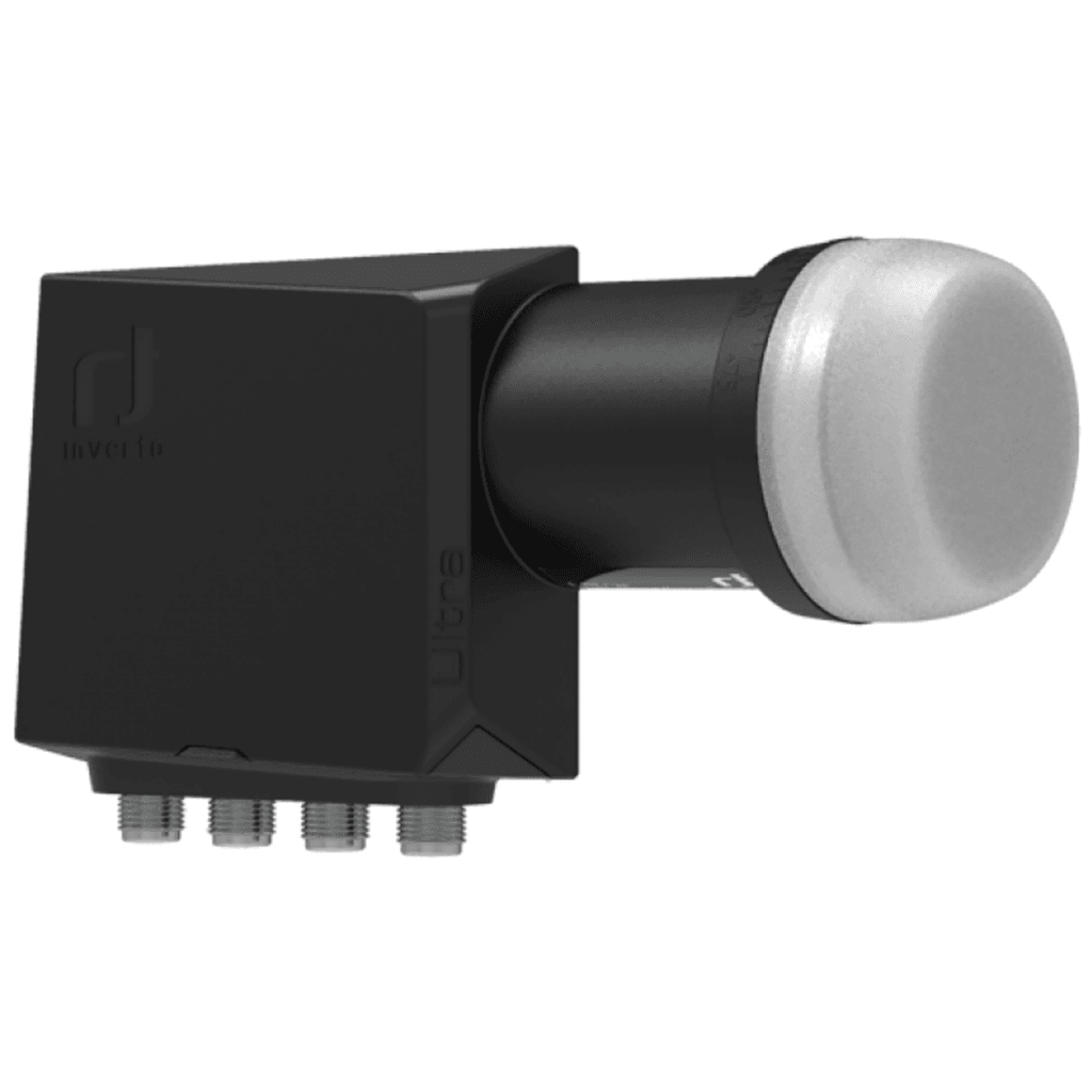 Inverto LNB Quad, šum 0,2 dB, Ultra, DVB-S2 (HD - UHD), IDLT-QDL412-ULTRA-OPN