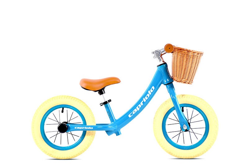 Capriolo Dječiji bicikl Running Bike Retro, Plavo-žuti