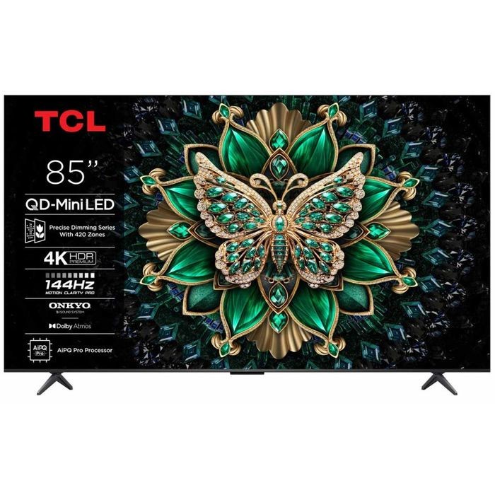 TCL 85"C6K 4K QD-Mini LED TV 144Hz Google TV