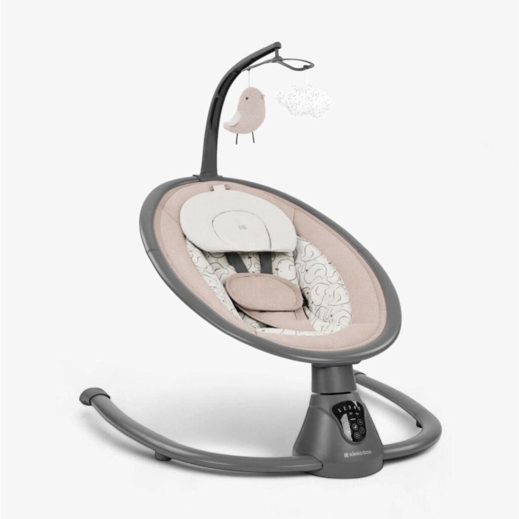 Kikka boo Električna ljuljaška za djecu Twiddle, Tamnosiva