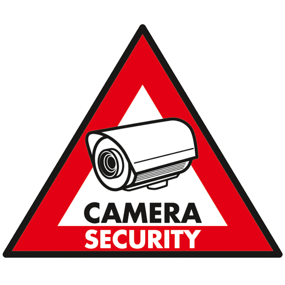 Eule Set 5 naljepnica "Camera Security", SEC-ST-CS