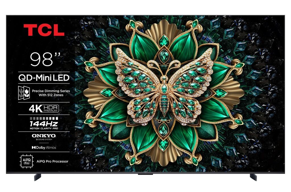 TCL 98"C6K 4K QD-Mini LED TV 144Hz Google TV