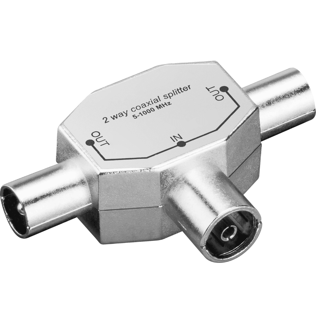 ZED electronic Antenski razdjelnik 1 ženski na 2 muška, FS25H