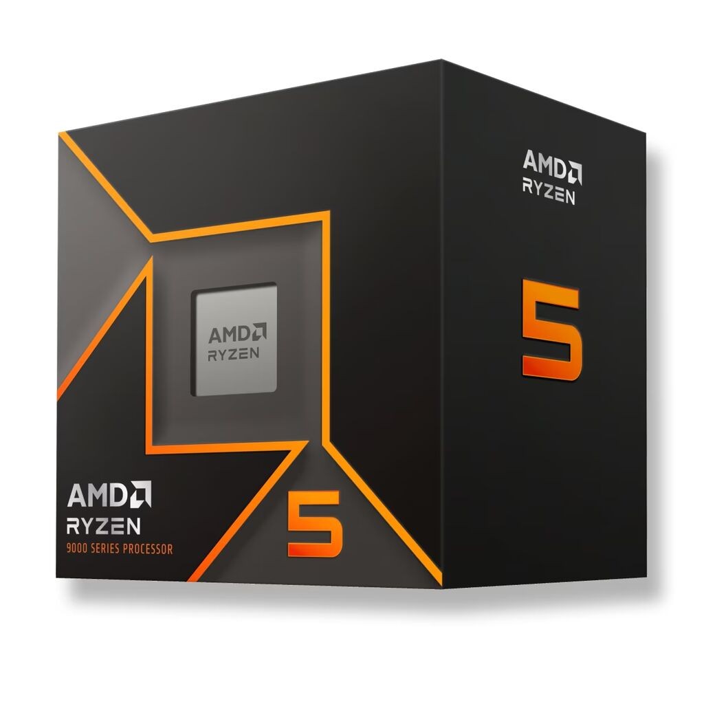 AMD Ryzen 5 9600 AM5 BOX6 cores,12 threads,3.8GHz,32MB L3,65W